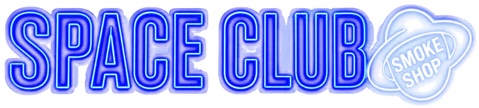 Space Club SmokeShop neon sign
